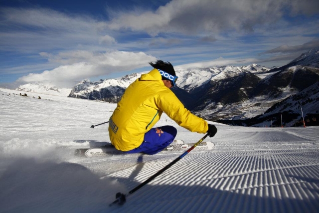 estrenando las pistas